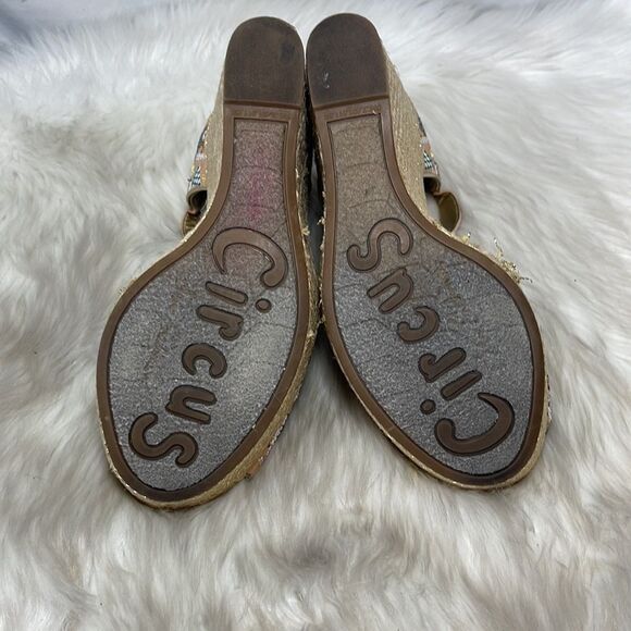 Circus By Sam Edelman Sutton Embroidered Metallic Espadrilles - Picture 6 of 6